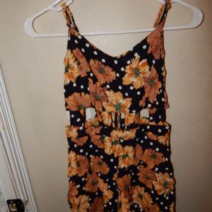 FLORAL ROMPER